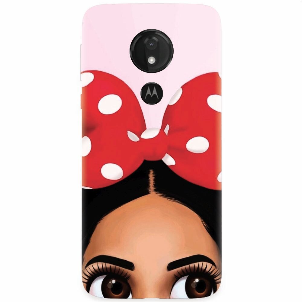 Husa silicon pentru Motorola Moto G7, Anime Art Girl