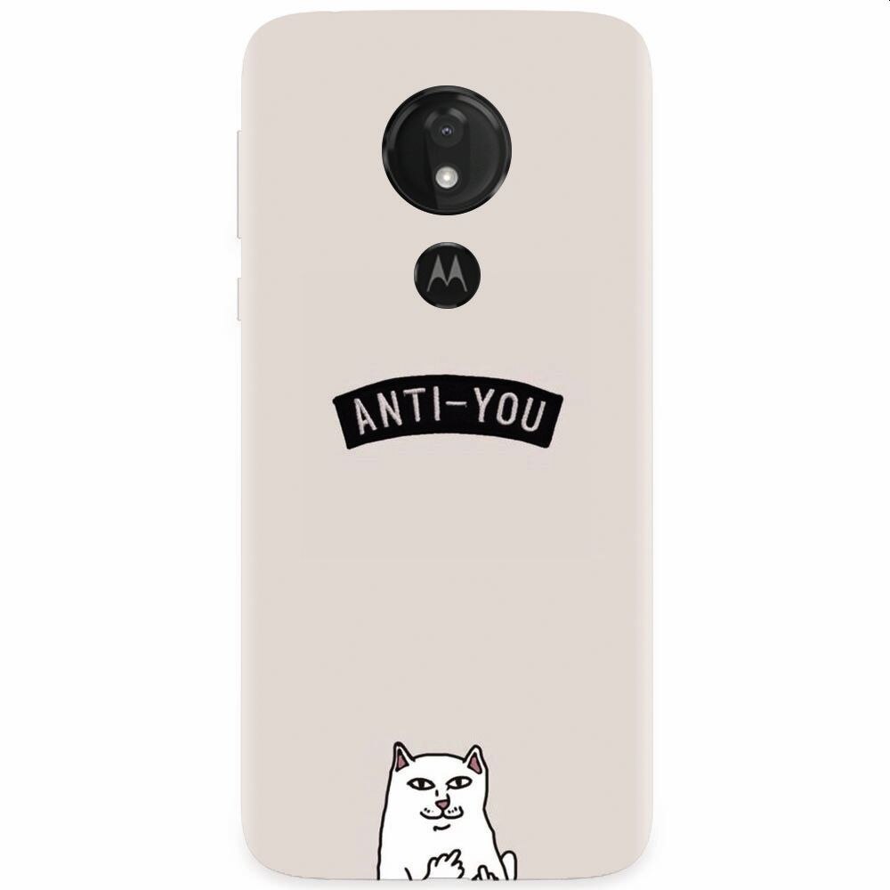 Husa silicon pentru Motorola Moto G7, Anti You