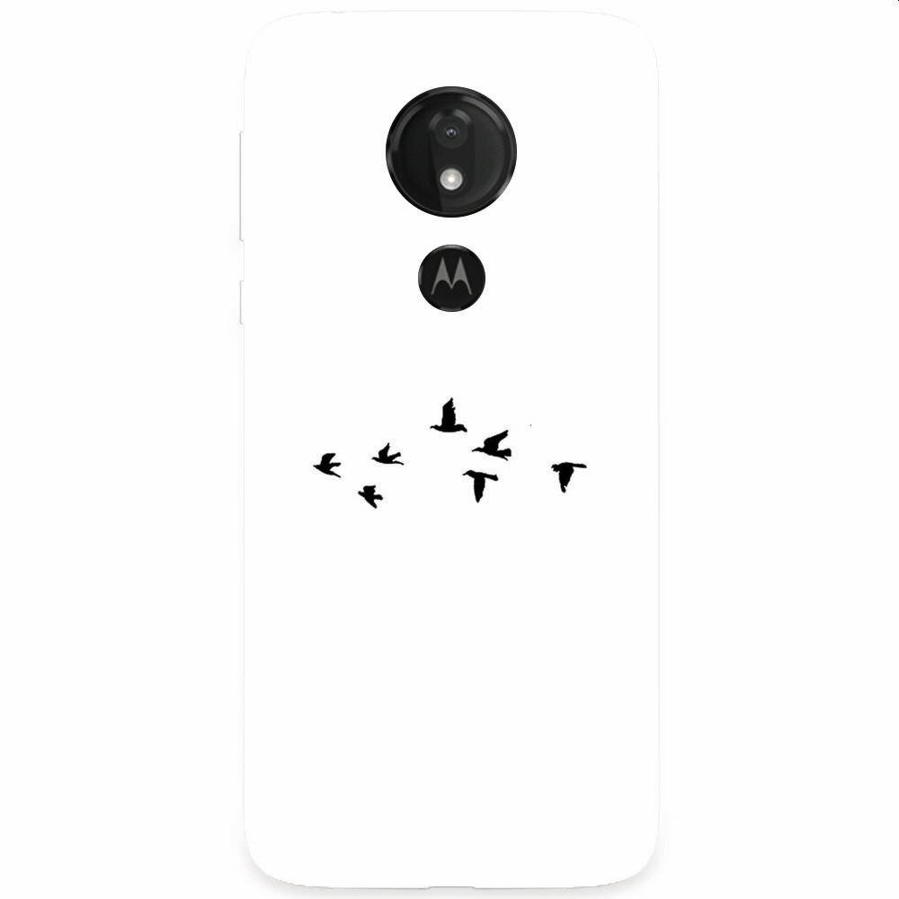 Husa silicon pentru Motorola Moto G7, Birds