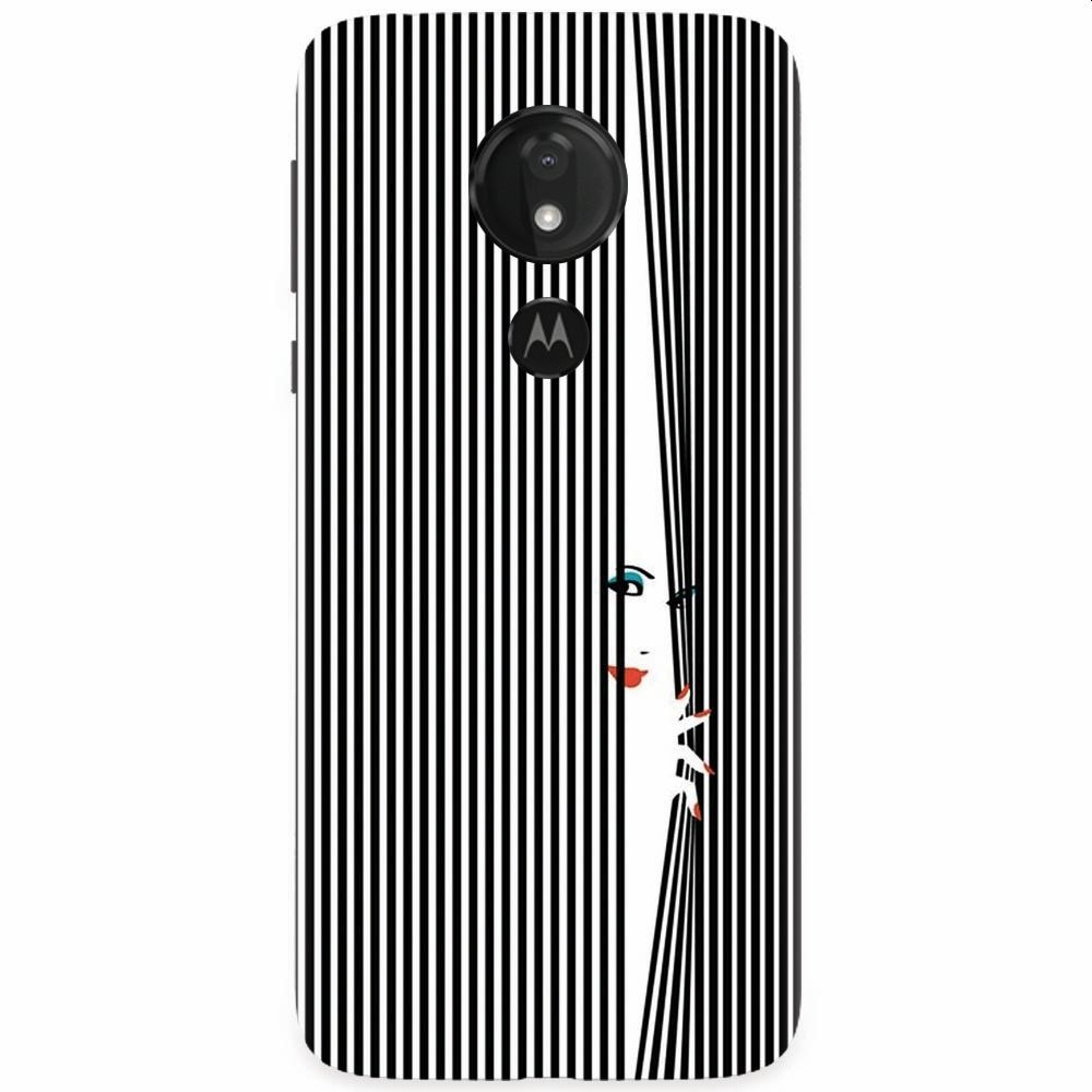 Husa silicon pentru Motorola Moto G7, Stripe