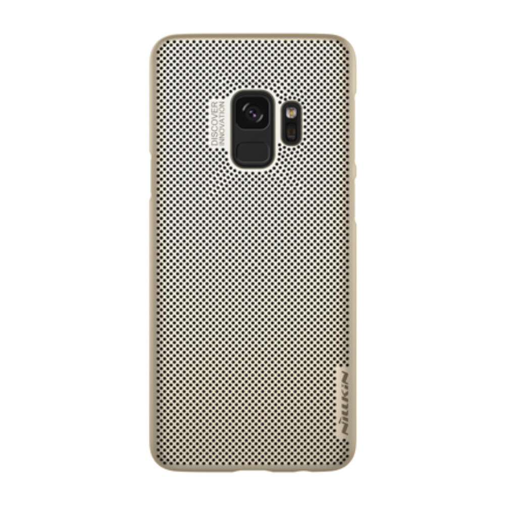 Husa de protectie spate Nillkin Air cu perforatii pentru Samsung Galaxy S9 , auriu