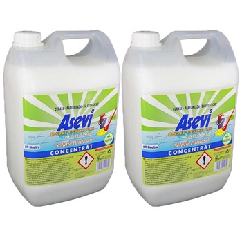 Pachet 2 bucati - Asevi Portocala naranja 5L, Solutie concentrata pentru pardoseli, 2 x 5000ml Pachet 2 bucati - Asevi Portocala naranja 5L, Solutie concentrata pentru pardoseli, 2 x 5000ml
