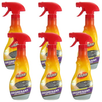 Pachet 6 bucati - Triumf Degresant, Solutie cu pulverizator, 6 x 500ml Pachet 6 bucati - Triumf Degresant, Solutie cu pulverizator, 6 x 500ml