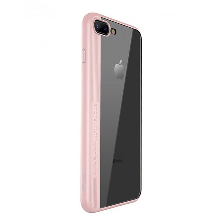 Husa de protectie compatibila cu iPhone 7 / 8, ultra slim, din silicon, Roz