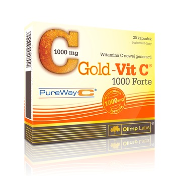Vitamine si minerale Gold-vit C, Olimp, 30 capsule, 1000mg Vitamine si minerale Gold-vit C, Olimp, 30 capsule, 1000mg