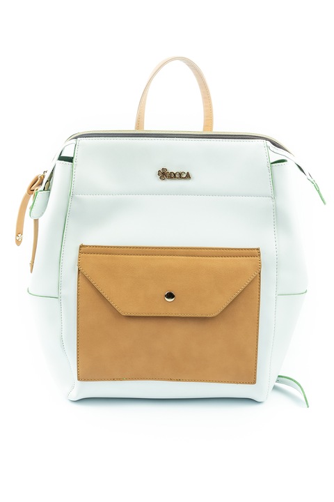 Rucsac de umar si de mana din piele sintetica Doca, de dama, E-08852