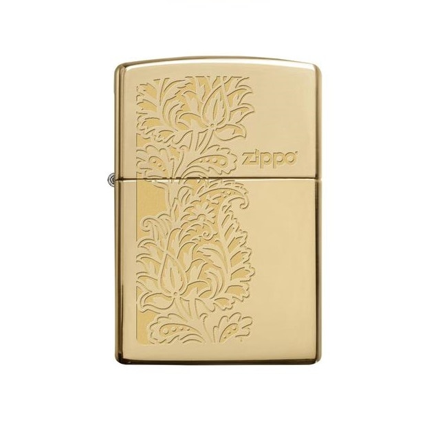 Bricheta Zippo Paisley High Polish Brass