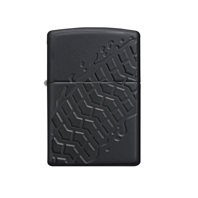Bricheta Zippo Tire Tread Armor Black Matte