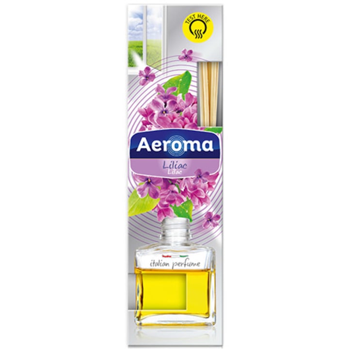 Aeroma Diffuser szobai légfrissítő, orgona aroma, 120 ml