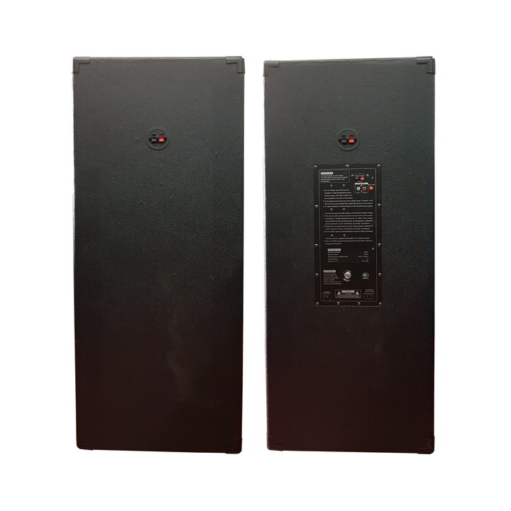 Vlliodor Professzionális aktív hangszórók, 200 W, 10", Bluetooth, USB, Rádió