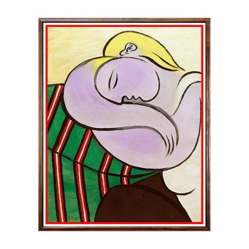 Tablou Poster, Arta Sec. XX, Pablo Picasso - Woman With Yellow Hair - ASD-007, 40 x 50 cm Tablou Poster, Arta Sec. XX, Pablo Picasso - Woman With Yellow Hair - ASD-007, 40 x 50 cm