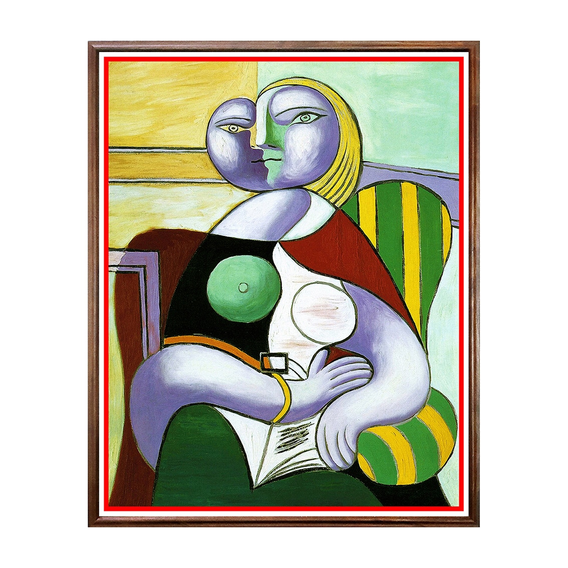 Tablou Poster, Arta Sec. XX, Pablo Picasso - The Reading - ASD-006, 40 x 50 cm