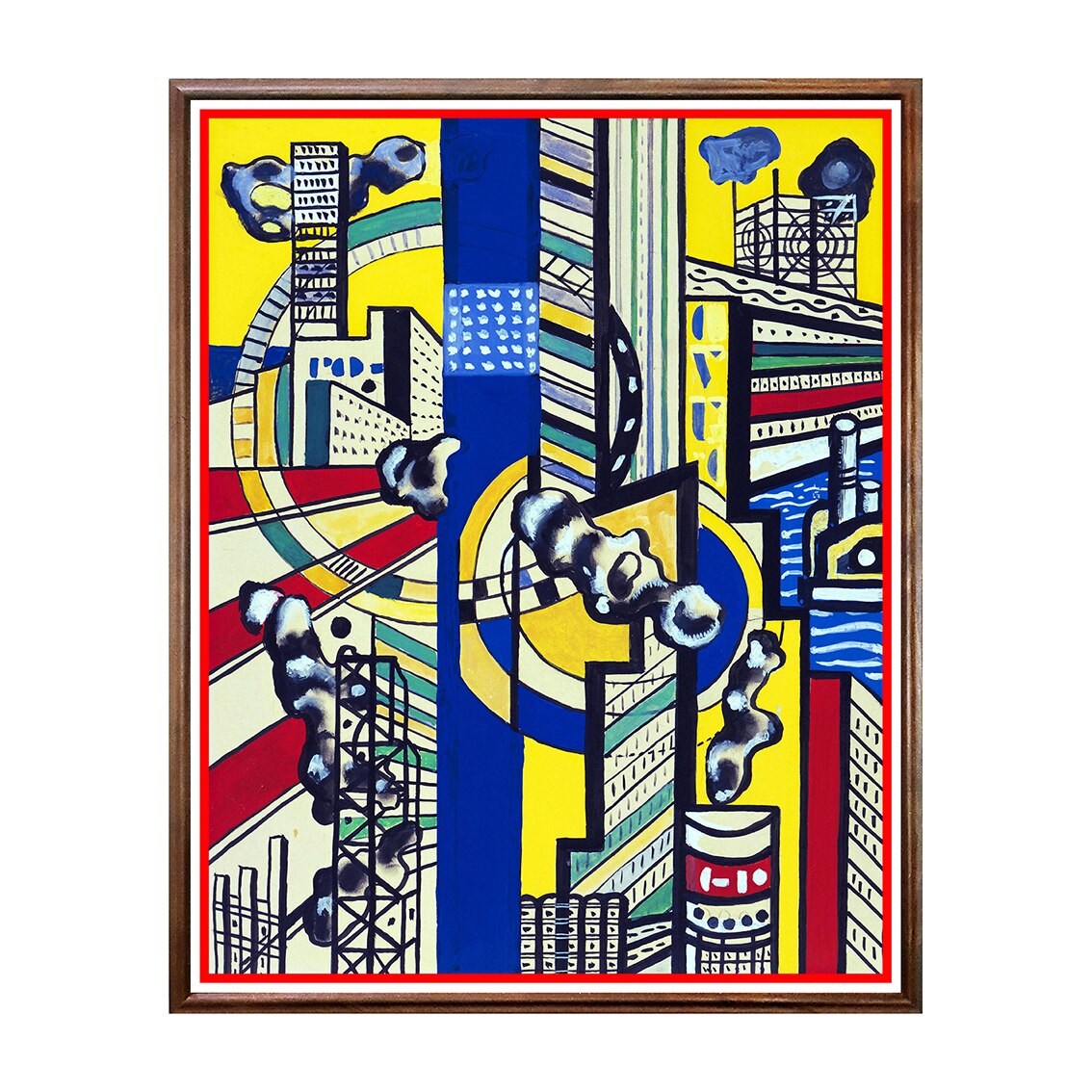 Tablou Poster, Arta Sec. XX, Fernand Léger - Study V - ASD-089, 40 x 50 cm