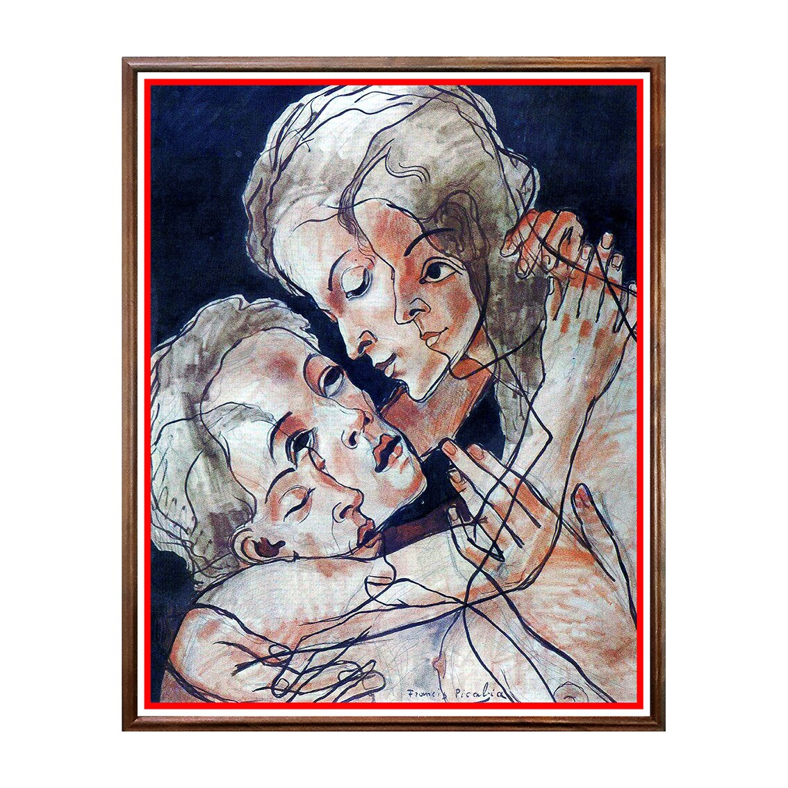 Tablou Poster, Arta Sec. XX, Francis Picabia - Transparence - ASD-109, 40 x 50 cm