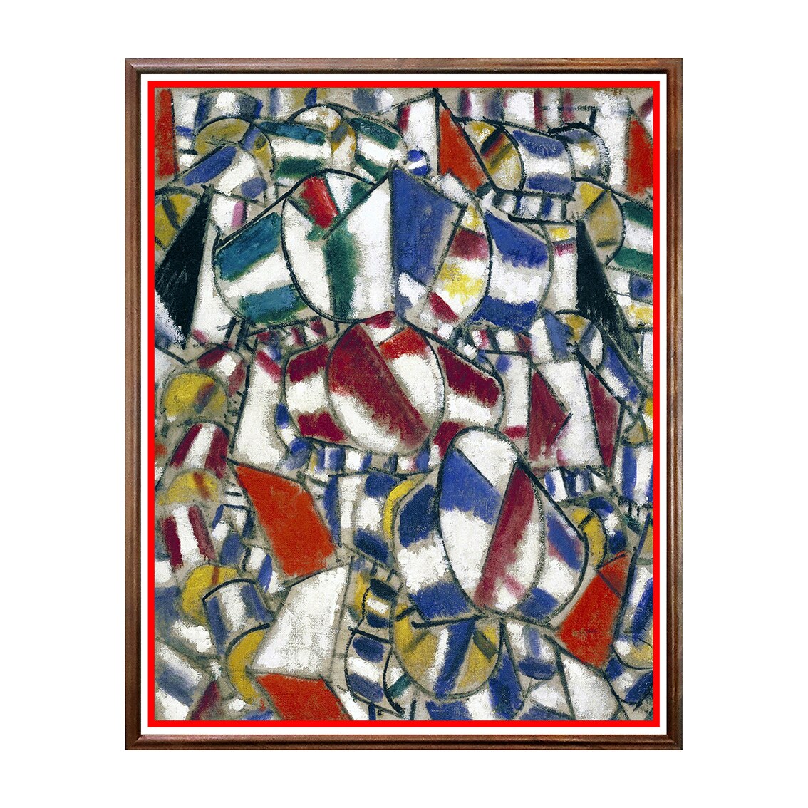 Tablou Poster, Arta Sec. XX, Fernand Léger - Contrast of Forms - ASD-085, 40 x 50 cm