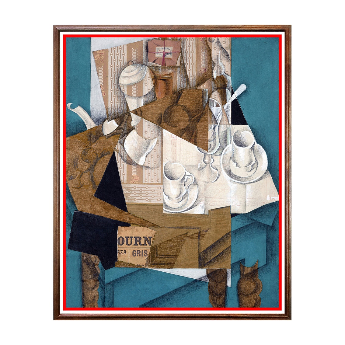 Tablou Poster, Arta Sec. XX, Juan Gris - Breakfast - ASD-163, 40 x 50 cm