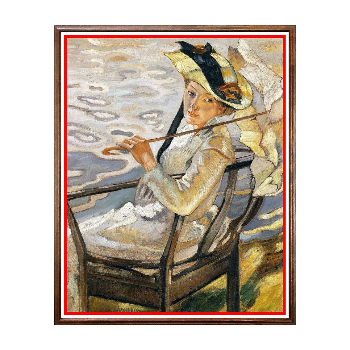 Tablou Poster, Arta Sec. XX, Leo Putz - Im Sonnenlicht - ASD-170, 40 x 50 cm