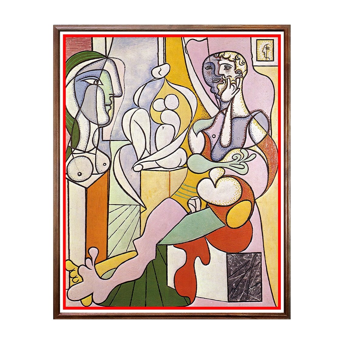 Tablou Poster, Arta Sec. XX, Pablo Picasso - The Sculptor - ASD-010, 40 x 50 cm