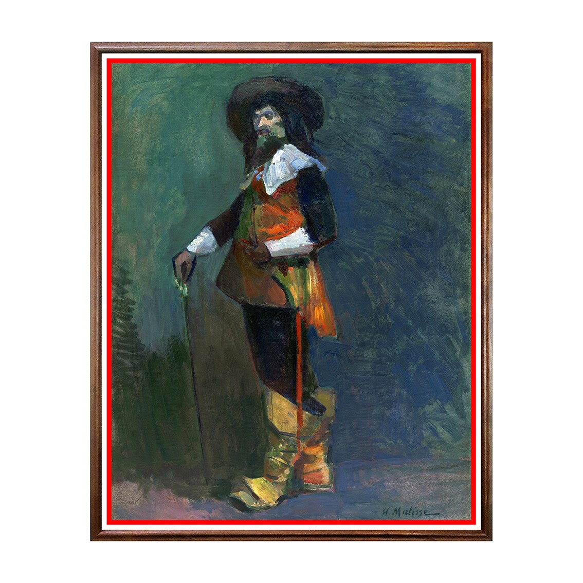 Tablou Poster, Arta Sec. XX, Henri Matisse - The Musketeer - ASD-151, 40 x 50 cm