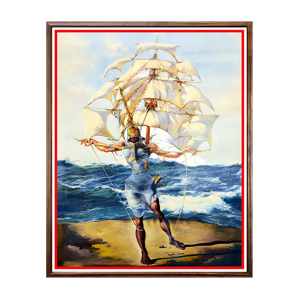 Tablou Poster, Arta Sec. XX, Dali - The Ship - ASD-040, 40 x 50 cm