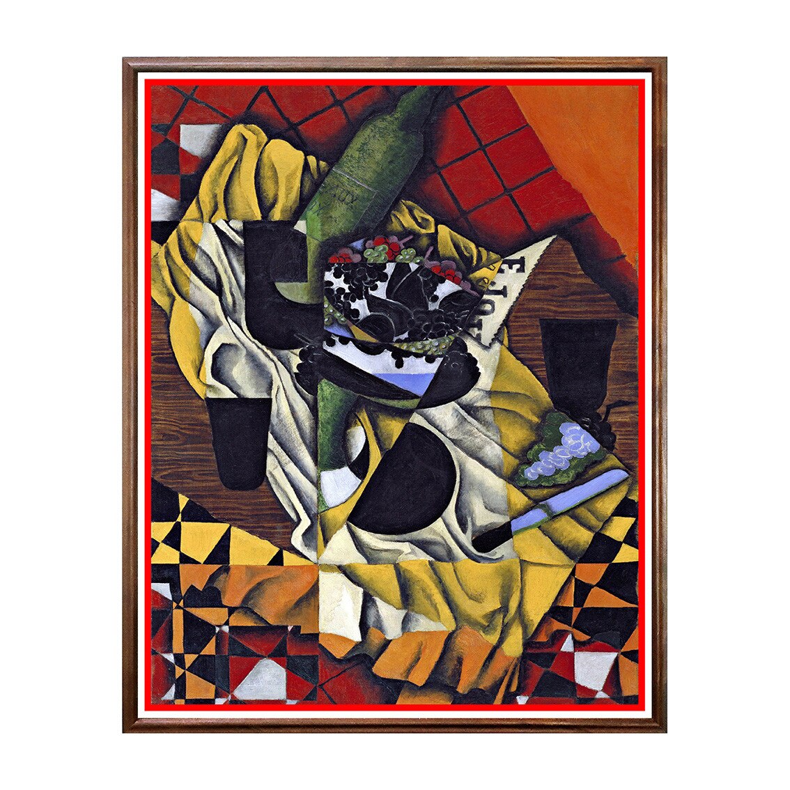 Tablou Poster, Arta Sec. XX, Juan Gris - Grapes - ASD-165, 40 x 50 cm