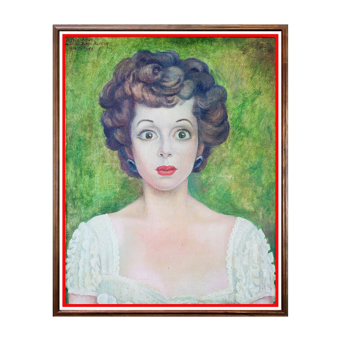 Tablou Poster, Arta Sec. XX, Diego Rivera - Portrait of Pita Amor - ASD-082, 40 x 50 cm