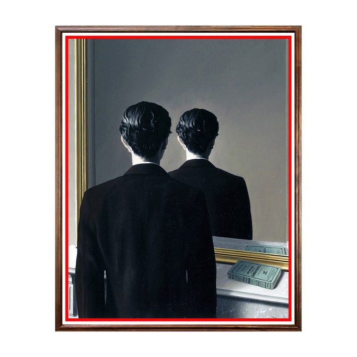 Tablou Poster, Arta Sec. XX, René Magritte - Not to be Reproduced - ASD-200, 40 x 50 cm