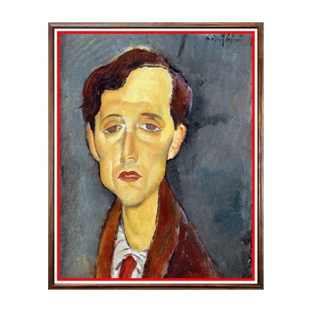 Tablou Poster, Arta Sec. XX, Amedeo Modigliani - Frans Hellens - ASD-059, 40 x 50 cm Tablou Poster, Arta Sec. XX, Amedeo Modigliani - Frans Hellens - ASD-059, 40 x 50 cm