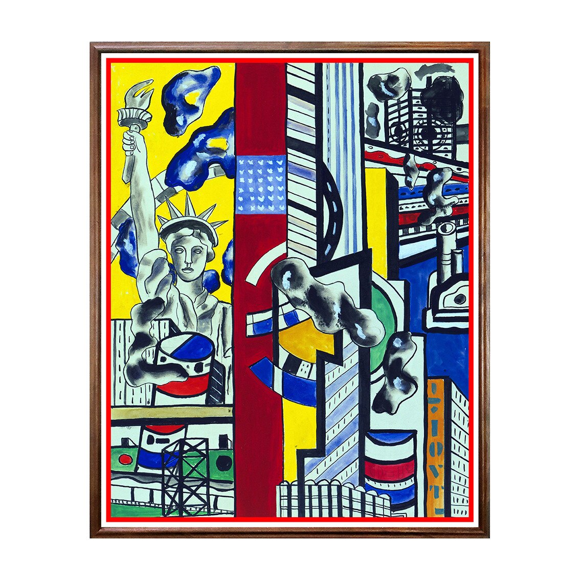 Tablou Poster, Arta Sec. XX, Fernand Léger - Study II - ASD-087, 40 x 50 cm