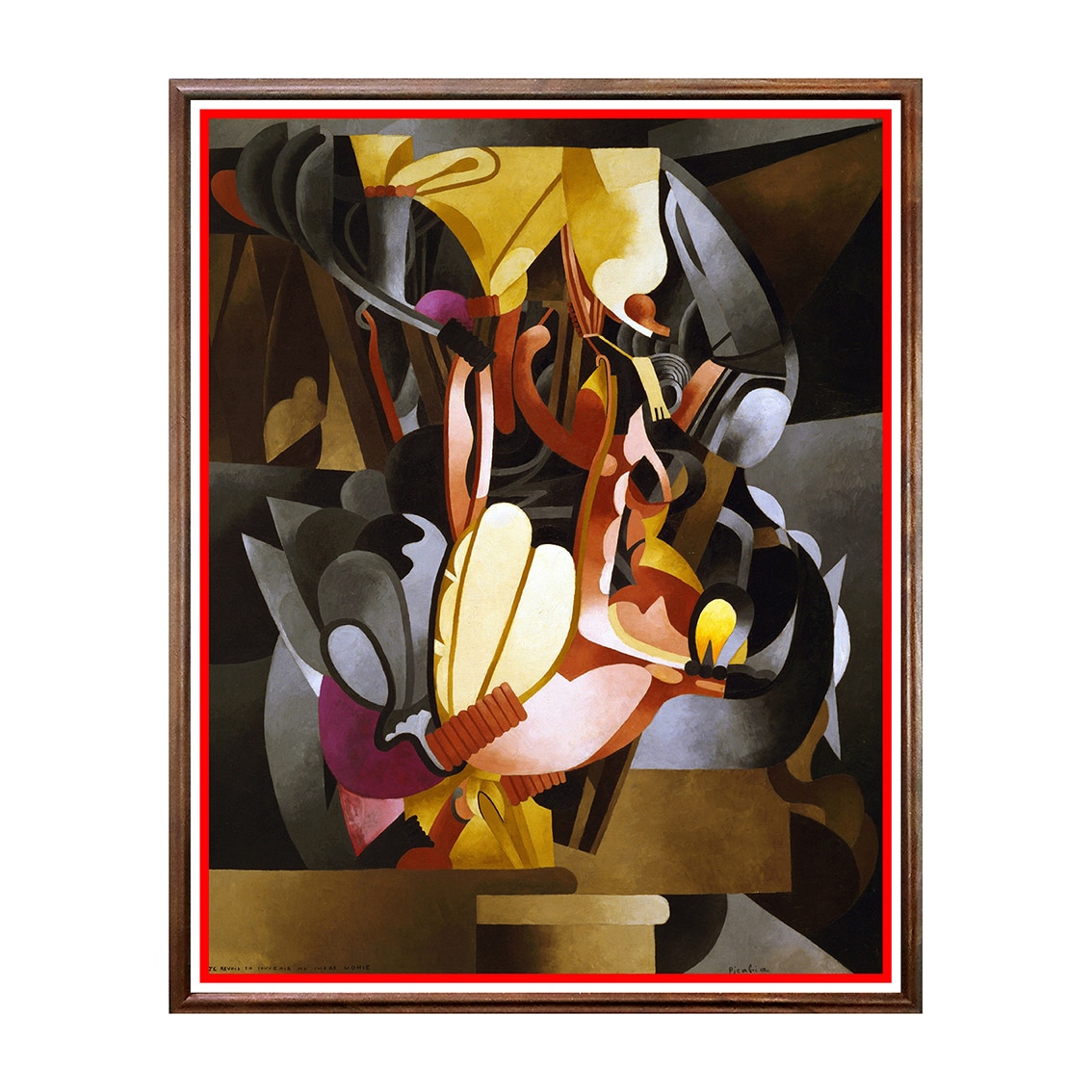 Tablou Poster, Arta Sec. XX, Francis Picabia - I See Again in Memory My Dear Udnie - ASD-101, 40 x 50 cm