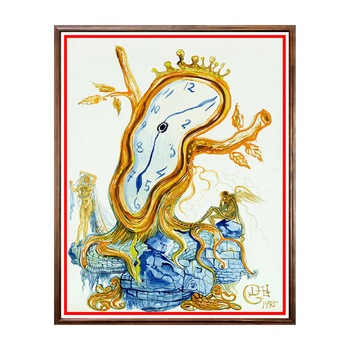 Tablou Poster, Arta Sec. XX, Dali - La Noblesse du Temps - ASD-029, 40 x 50 cm Tablou Poster, Arta Sec. XX, Dali - La Noblesse du Temps - ASD-029, 40 x 50 cm