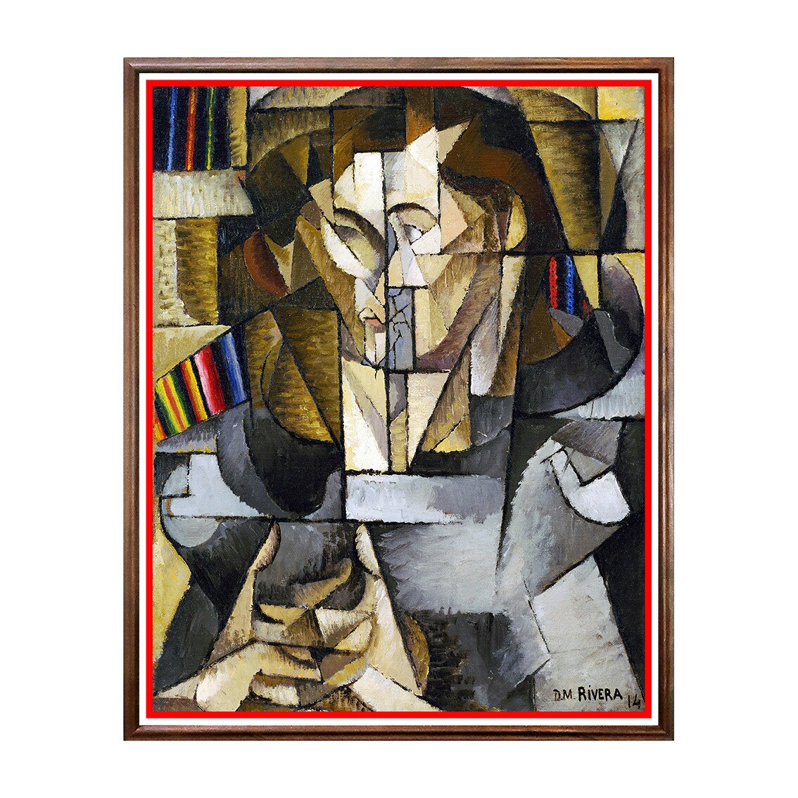 Tablou Poster, Arta Sec. XX, Diego Rivera - Jacques Lipchitz - ASD-080, 40 x 50 cm