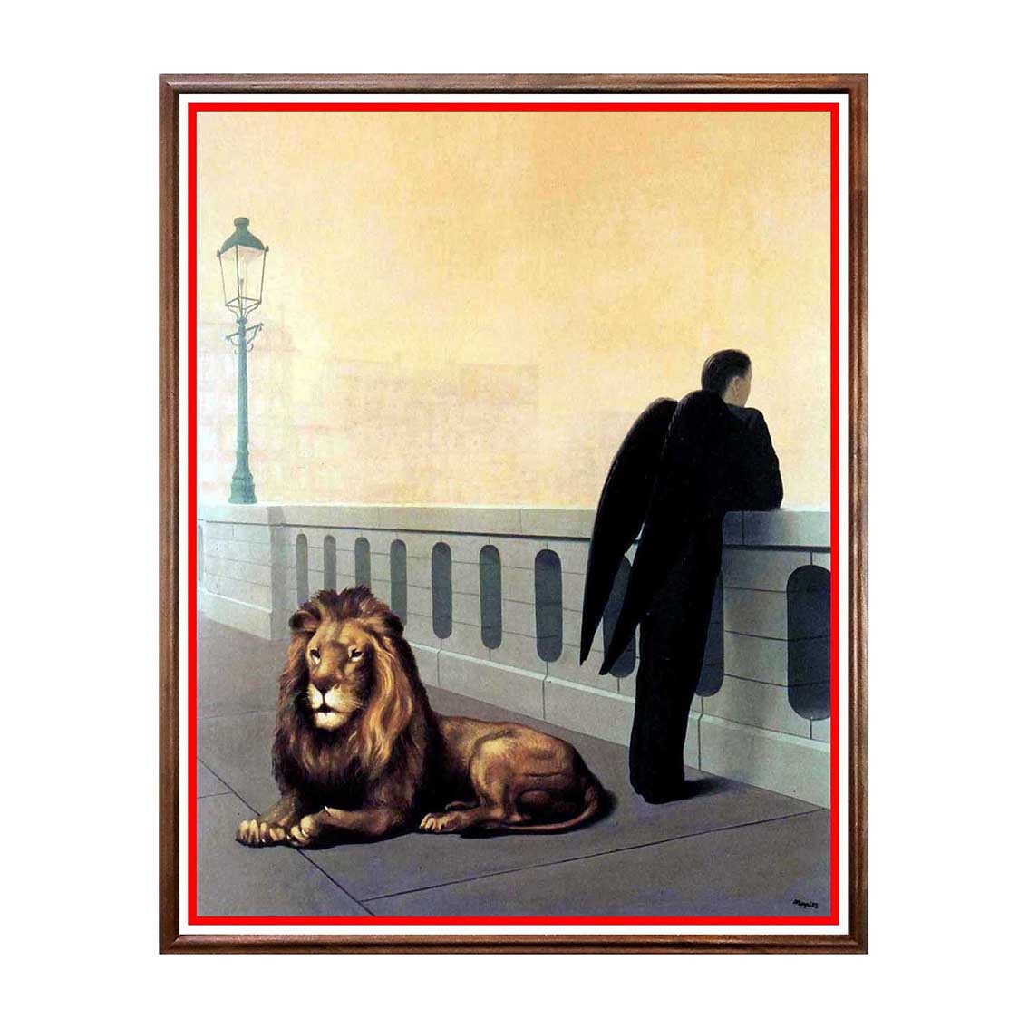 Tablou Poster, Arta Sec. XX, René Magritte - Homesickness - ASD-198, 40 x 50 cm