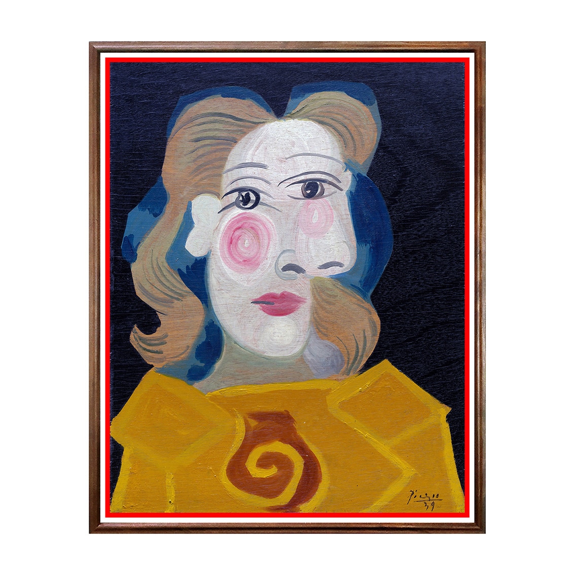 Tablou Poster, Arta Sec. XX, Pablo Picasso - Head of a Woman - ASD-009, 40 x 50 cm