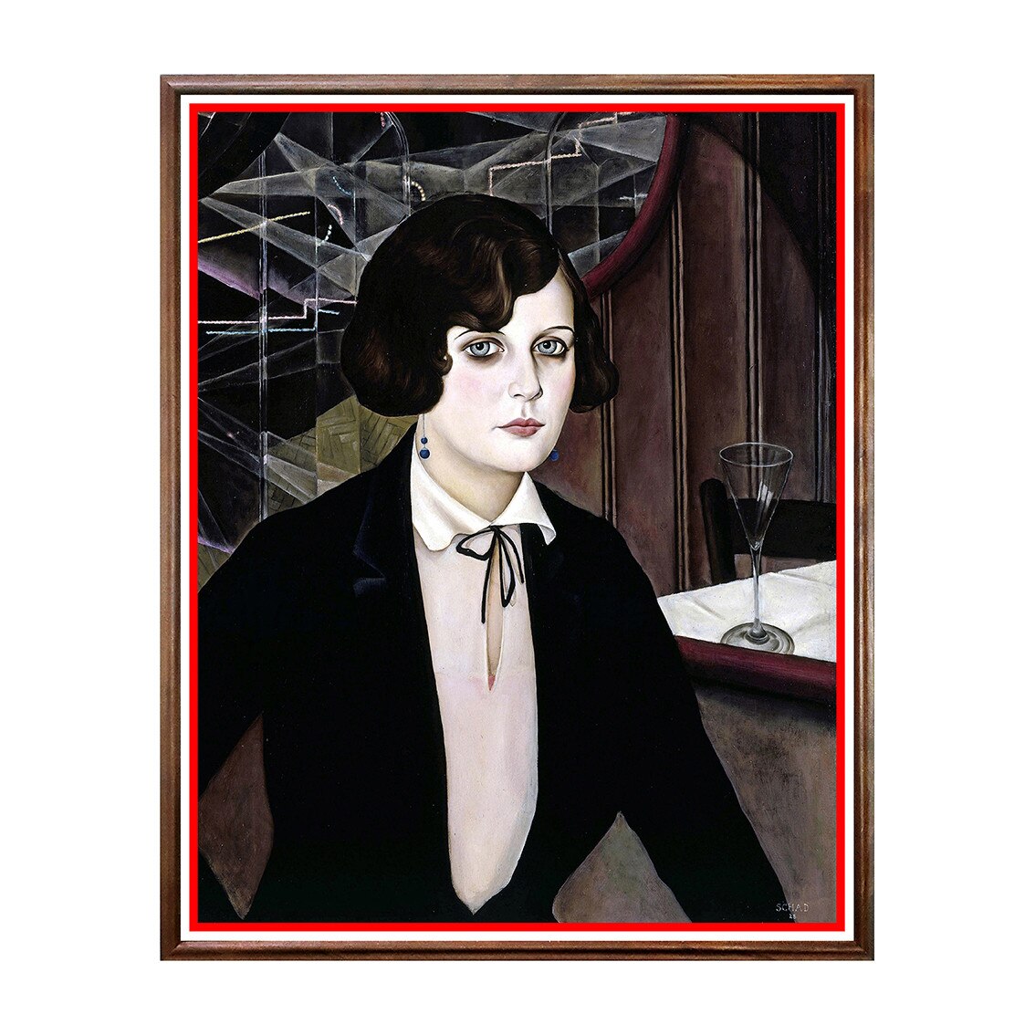 Tablou Poster, Arta Sec. XX, Christian Schad - ASD-076, 40 x 50 cm