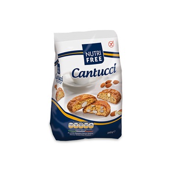 Biscuiti cu migdale cantucci 240g - fara gluten Biscuiti cu migdale cantucci 240g - fara gluten