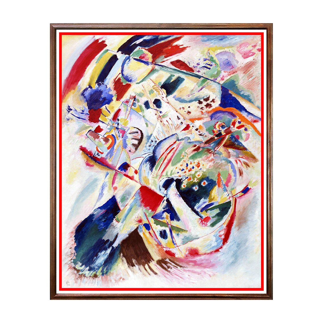 Tablou Poster, Arta Sec. XX, Vasily Kandinsky - ASD-223, 40 x 50 cm
