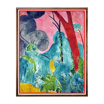 Tablou Poster, Arta Sec. XX, Henri Matisse - Periwinkles Moroccan Garden - ASD-149, 40 x 50 cm Tablou Poster, Arta Sec. XX, Henri Matisse - Periwinkles Moroccan Garden - ASD-149, 40 x 50 cm