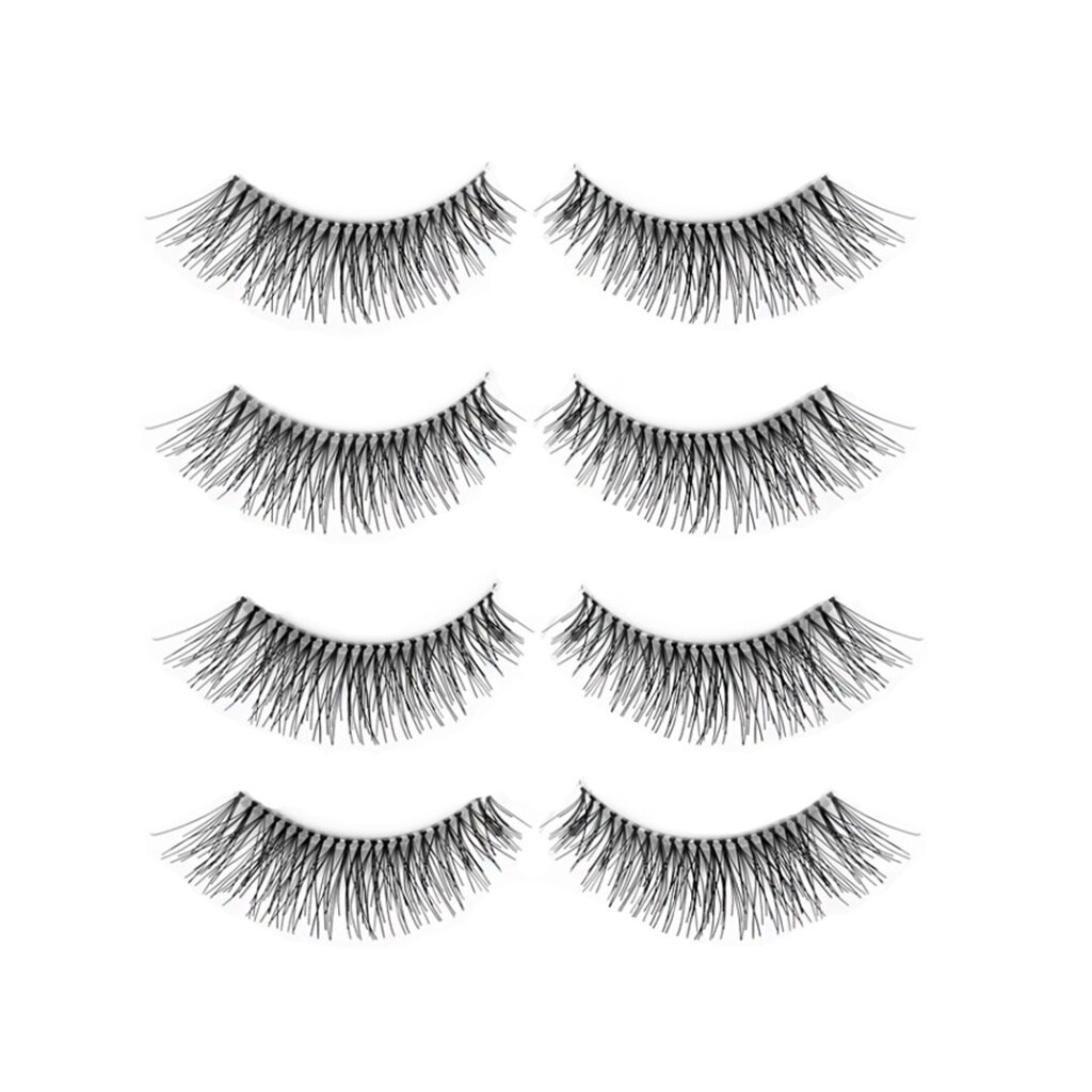 Set gene false din par natural, 4 perechi F23, negru eMAG.ro