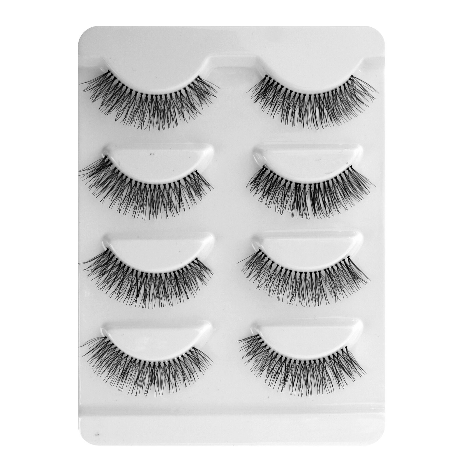 Set gene false din par natural, 4 perechi F23, negru eMAG.ro