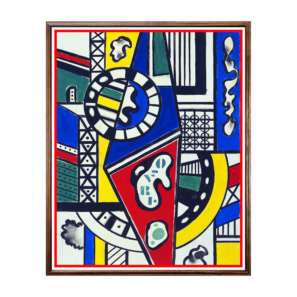 Tablou Poster, Arta Sec. XX, Fernand Léger - Study VII - ASD-091, 40 x 50 cm