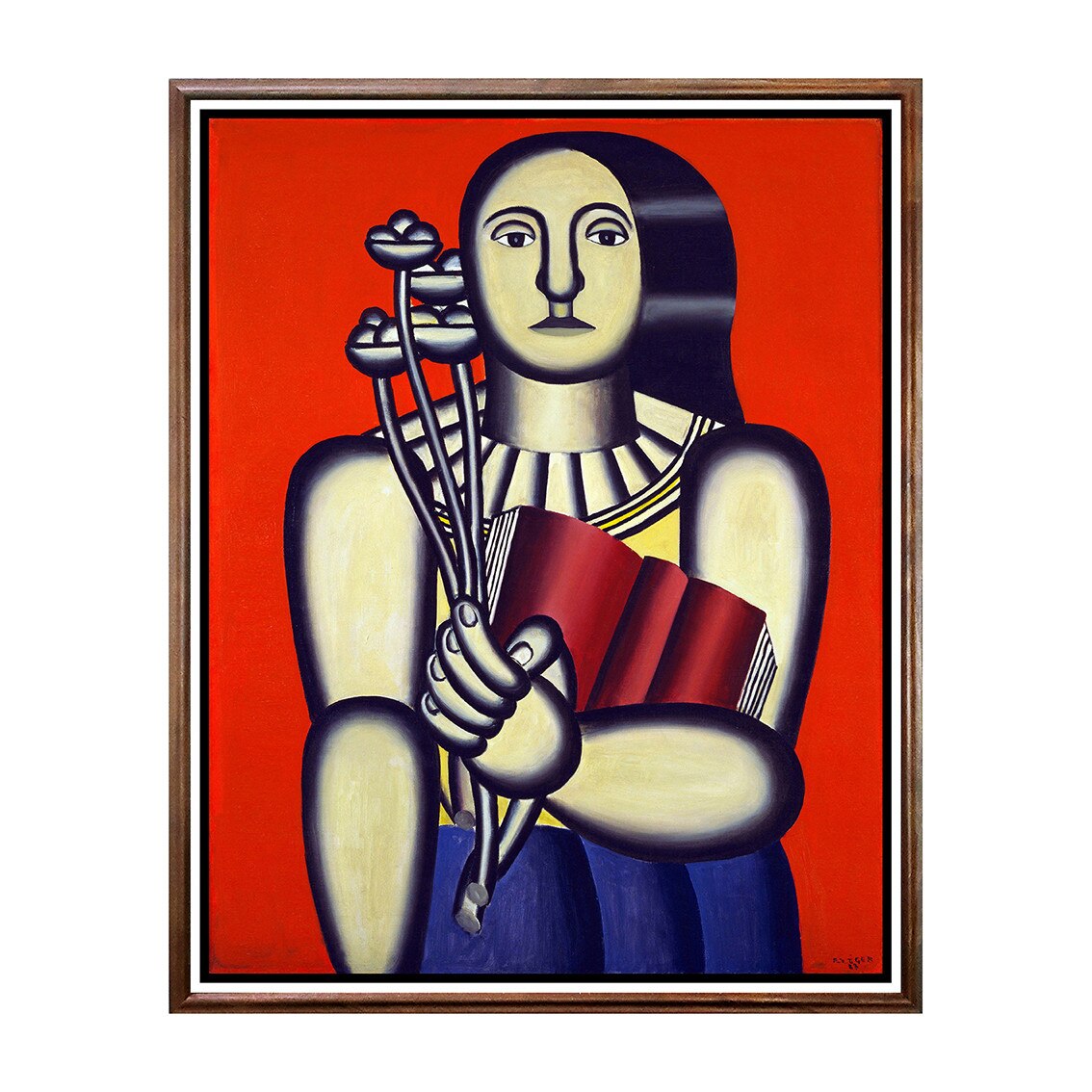 Tablou Poster, Arta Sec. XX, Fernand Léger - Woman with a Book - ASD-095, 40 x 50 cm