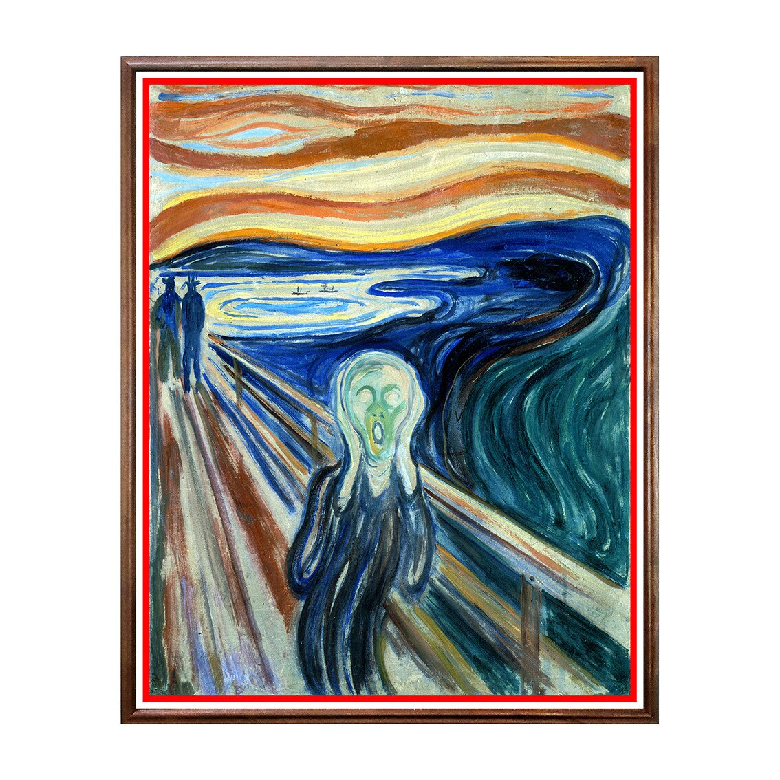 Tablou Poster, Arta Sec. XX, Edward Munch - Skrik - ASD-084, 40 x 50 cm