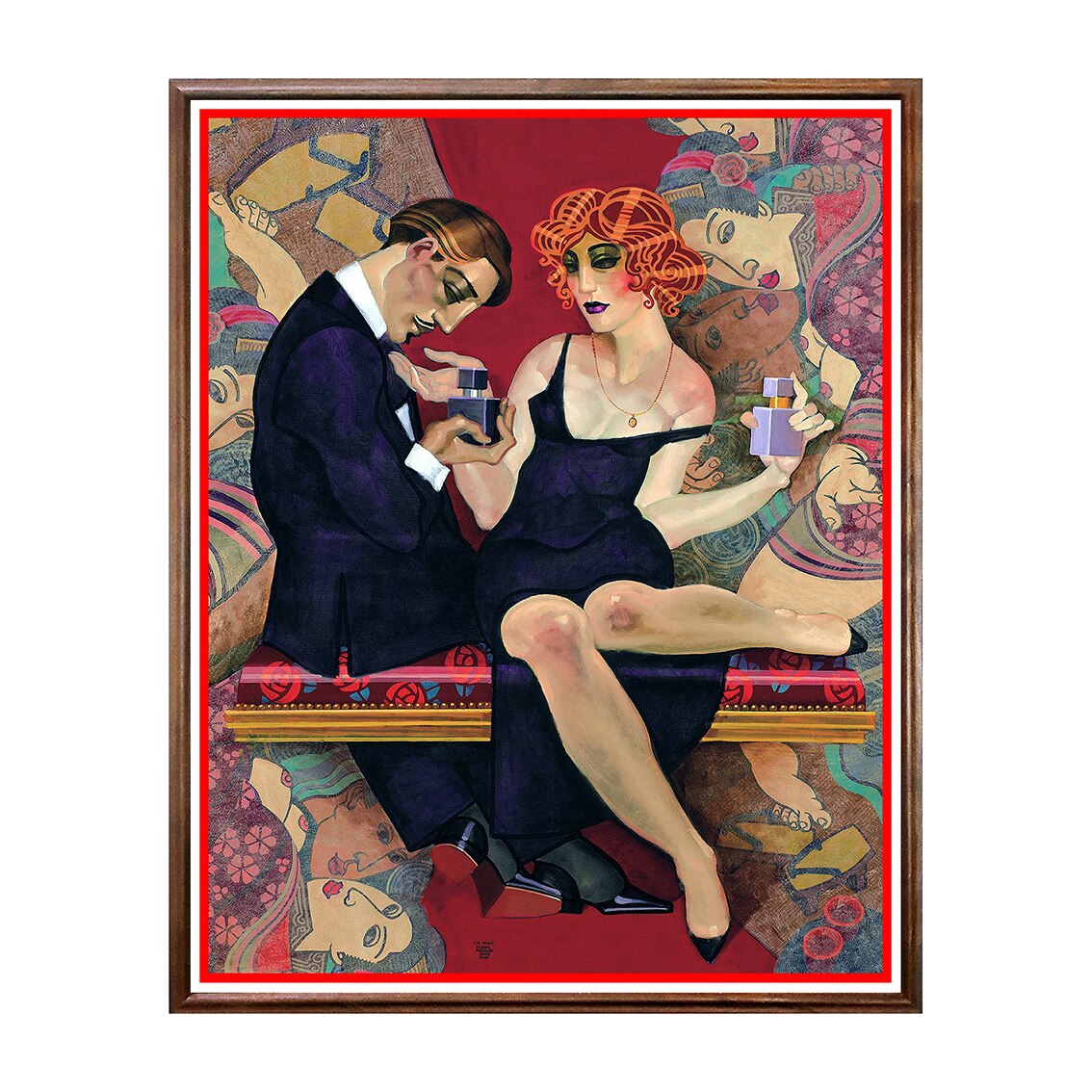 Tablou Poster, Arta Sec. XX, Juarez Machado - ASD-053, 40 x 50 cm