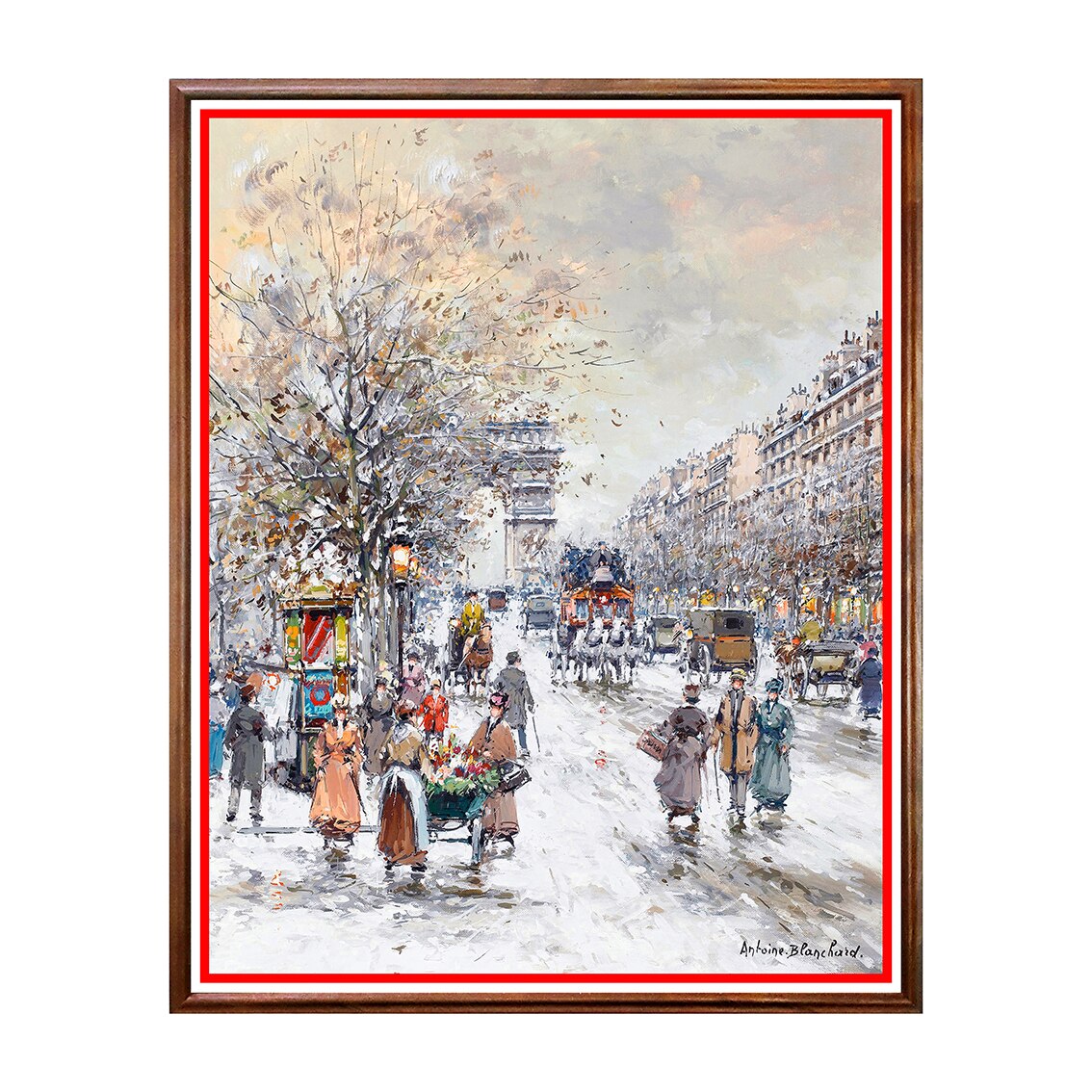 Tablou Poster, Paris Nostalgic - PN-007, 40 x 50 cm