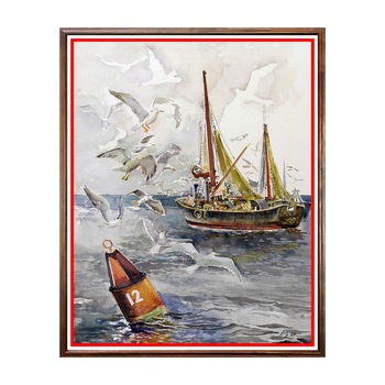 Tablou Poster, Peisaj Marin - PSM-102, 40 x 50 cm Tablou Poster, Peisaj Marin - PSM-102, 40 x 50 cm