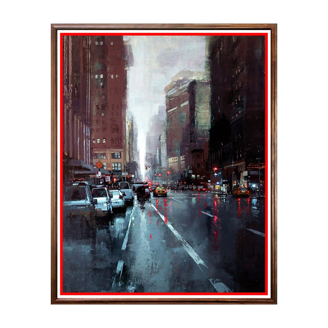 Tablou Poster, Luminile Orasului - LO-015, 40 x 50 cm