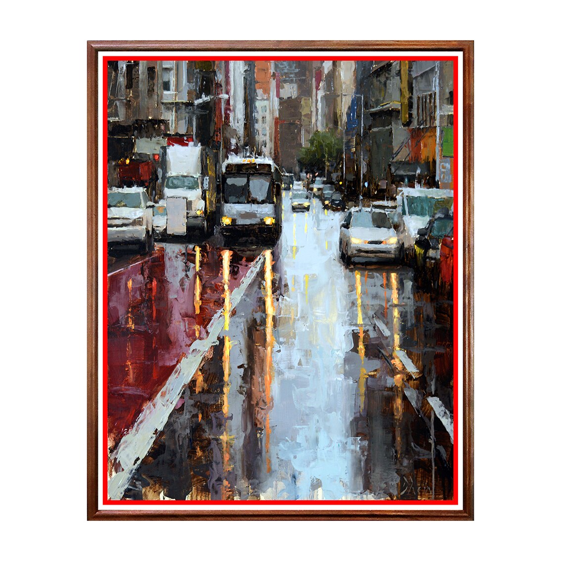 Tablou Poster, Luminile Orasului - LO-001, 40 x 50 cm