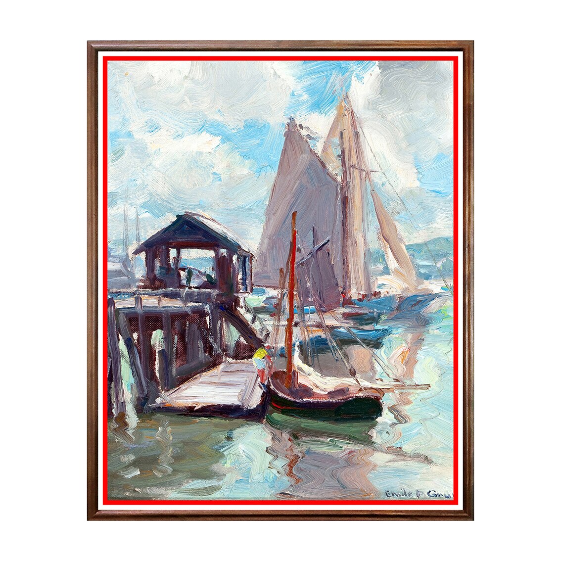 Tablou Poster, Peisaj Marin - PSM-035, 40 x 50 cm