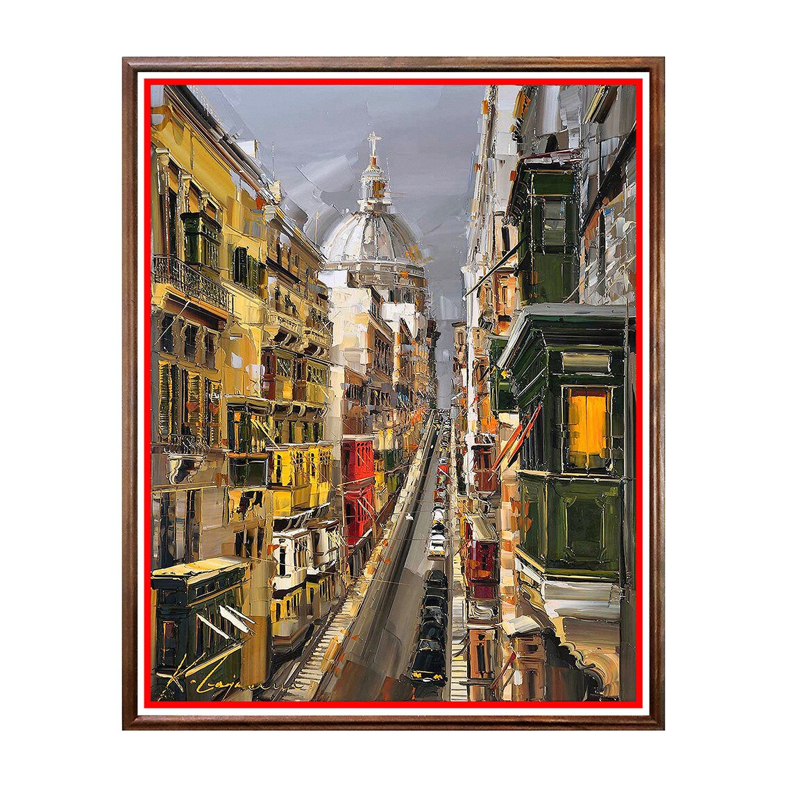 Tablou Poster, Luminile Orasului - LO-025, 40 x 50 cm